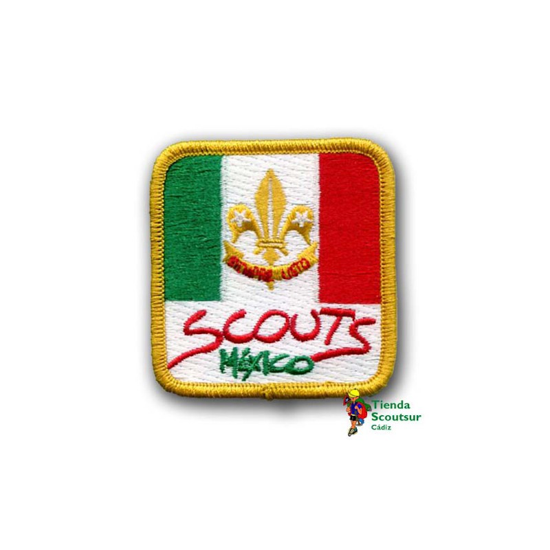 insignia Siempre Listos Scouts de Mexico