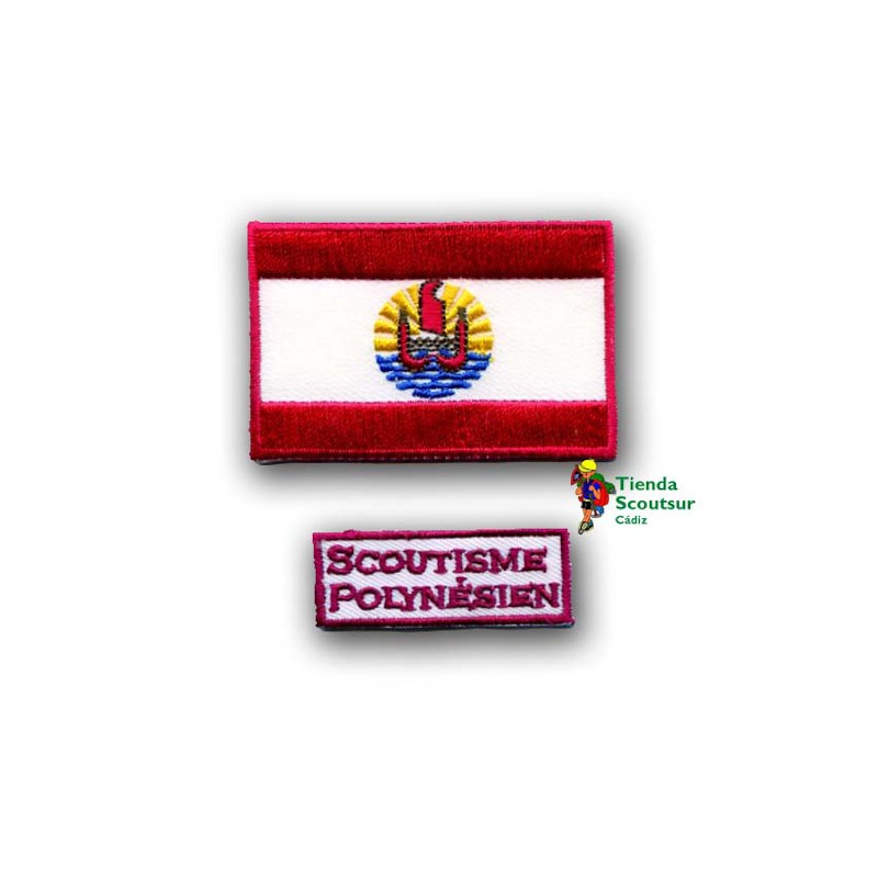 Set Insignias Scouts Polinesia